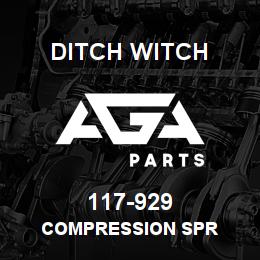 117-929 Ditch Witch COMPRESSION SPR | AGA Parts