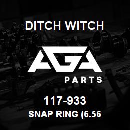 117-933 Ditch Witch SNAP RING (6.56 | AGA Parts