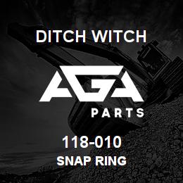 118-010 Ditch Witch SNAP RING | AGA Parts
