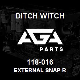 118-016 Ditch Witch EXTERNAL SNAP R | AGA Parts