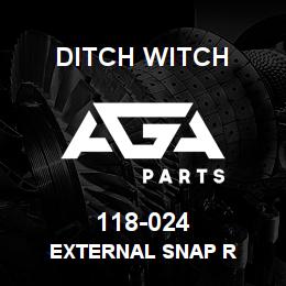 118-024 Ditch Witch EXTERNAL SNAP R | AGA Parts