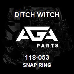 118-053 Ditch Witch SNAP RING | AGA Parts