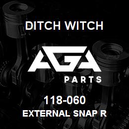 118-060 Ditch Witch EXTERNAL SNAP R | AGA Parts
