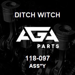 118-097 Ditch Witch ASS'Y | AGA Parts