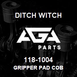 118-1004 Ditch Witch GRIPPER PAD COB | AGA Parts