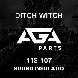 118-107 Ditch Witch SOUND INSULATIO | AGA Parts