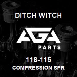 118-115 Ditch Witch COMPRESSION SPR | AGA Parts