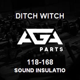 118-168 Ditch Witch SOUND INSULATIO | AGA Parts