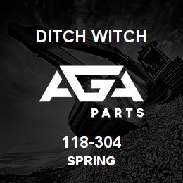 118-304 Ditch Witch SPRING | AGA Parts
