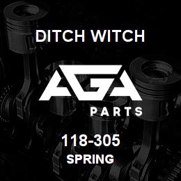 118-305 Ditch Witch SPRING | AGA Parts