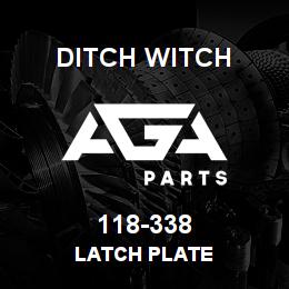 118-338 Ditch Witch LATCH PLATE | AGA Parts