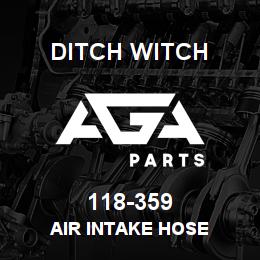 118-359 Ditch Witch AIR INTAKE HOSE | AGA Parts