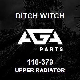 118-379 Ditch Witch UPPER RADIATOR | AGA Parts