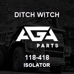 118-418 Ditch Witch ISOLATOR | AGA Parts