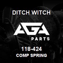 118-424 Ditch Witch COMP SPRING | AGA Parts