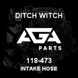 118-473 Ditch Witch INTAKE HOSE | AGA Parts