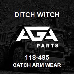 118-495 Ditch Witch CATCH ARM WEAR | AGA Parts