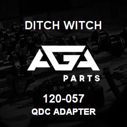 120-057 Ditch Witch QDC ADAPTER | AGA Parts
