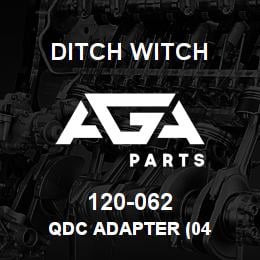120-062 Ditch Witch QDC ADAPTER (04 | AGA Parts