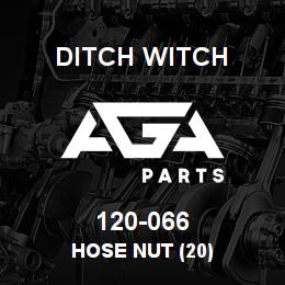 120-066 Ditch Witch HOSE NUT (20) | AGA Parts