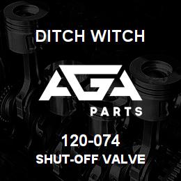 120-074 Ditch Witch SHUT-OFF VALVE | AGA Parts