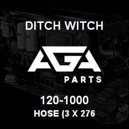 120-1000 Ditch Witch HOSE (3 X 276 | AGA Parts
