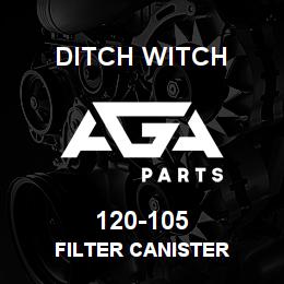 120-105 Ditch Witch FILTER CANISTER | AGA Parts