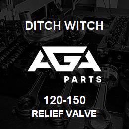 120-150 Ditch Witch RELIEF VALVE | AGA Parts