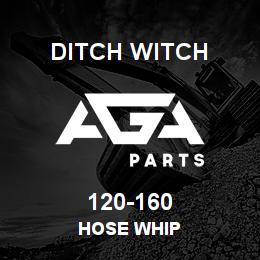 120-160 Ditch Witch HOSE WHIP | AGA Parts