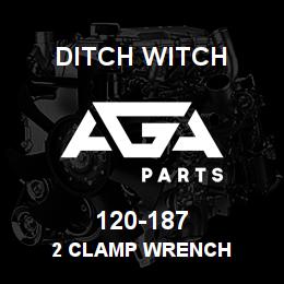 120-187 Ditch Witch 2 CLAMP WRENCH | AGA Parts