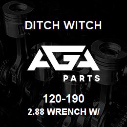 120-190 Ditch Witch 2.88 WRENCH W/ | AGA Parts
