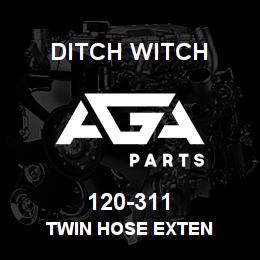 120-311 Ditch Witch TWIN HOSE EXTEN | AGA Parts