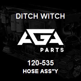 120-535 Ditch Witch HOSE ASS'Y | AGA Parts
