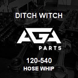 120-540 Ditch Witch HOSE WHIP | AGA Parts