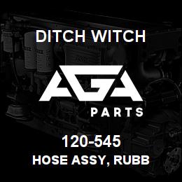 120-545 Ditch Witch HOSE ASSY, RUBB | AGA Parts