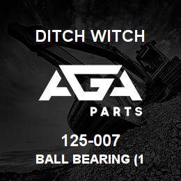 125-007 Ditch Witch BALL BEARING (1 | AGA Parts