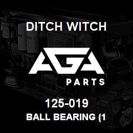 125-019 Ditch Witch BALL BEARING (1 | AGA Parts