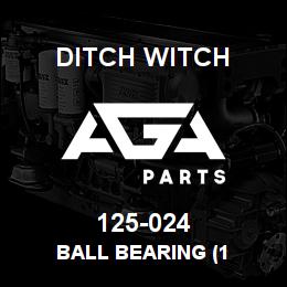 125-024 Ditch Witch BALL BEARING (1 | AGA Parts