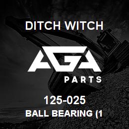 125-025 Ditch Witch BALL BEARING (1 | AGA Parts