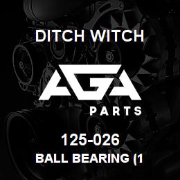 125-026 Ditch Witch BALL BEARING (1 | AGA Parts