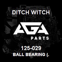 125-029 Ditch Witch BALL BEARING (. | AGA Parts