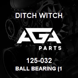 125-032 Ditch Witch BALL BEARING (1 | AGA Parts