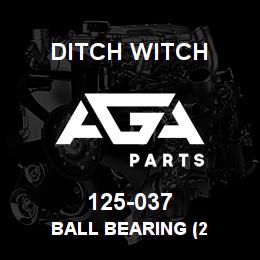 125-037 Ditch Witch BALL BEARING (2 | AGA Parts