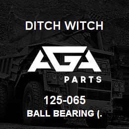 125-065 Ditch Witch BALL BEARING (. | AGA Parts