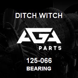 125-066 Ditch Witch BEARING | AGA Parts