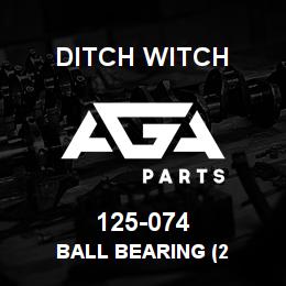 125-074 Ditch Witch BALL BEARING (2 | AGA Parts