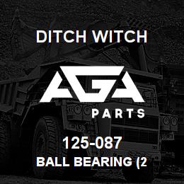 125-087 Ditch Witch BALL BEARING (2 | AGA Parts