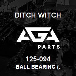 125-094 Ditch Witch BALL BEARING (. | AGA Parts
