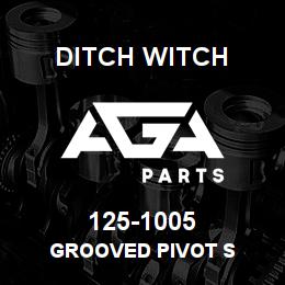 125-1005 Ditch Witch GROOVED PIVOT S | AGA Parts