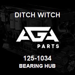 125-1034 Ditch Witch BEARING HUB | AGA Parts